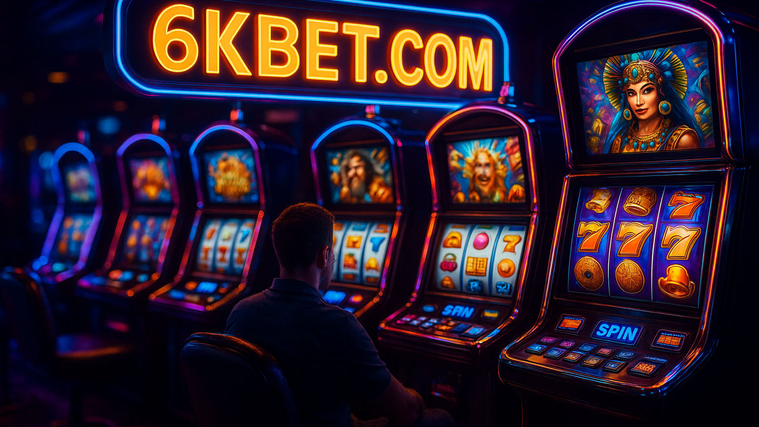 Explore o mundo das slot machines no 6KBET.COM Casino